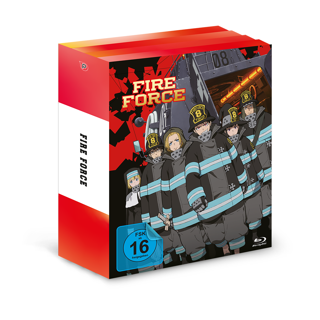 Fire Force - Season 1 - Komplett-Set - Vol. 1-4 (Blu-ray)